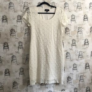 Lace Ronni Nicole Ivory Dress
